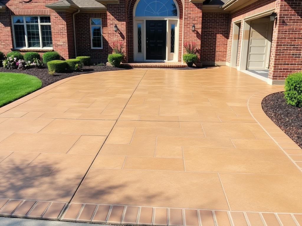 Concrete Driveways project completed by FirmWay Paving in the Greater Toronto & Hamilton Area